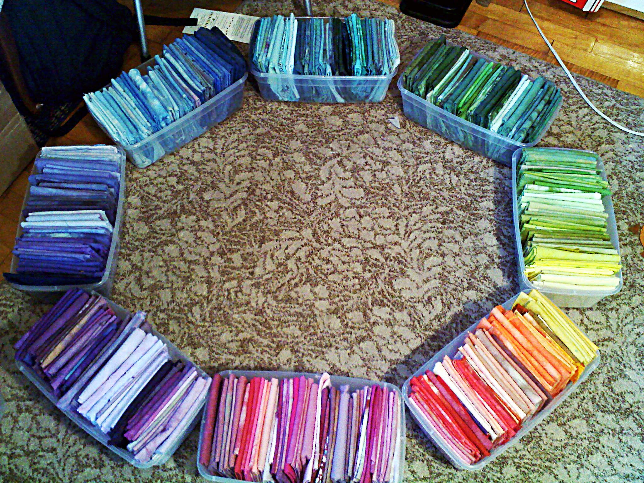 fabric color wheel